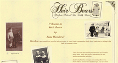 Desktop Screenshot of heirbears.com