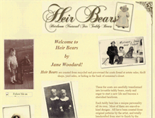 Tablet Screenshot of heirbears.com